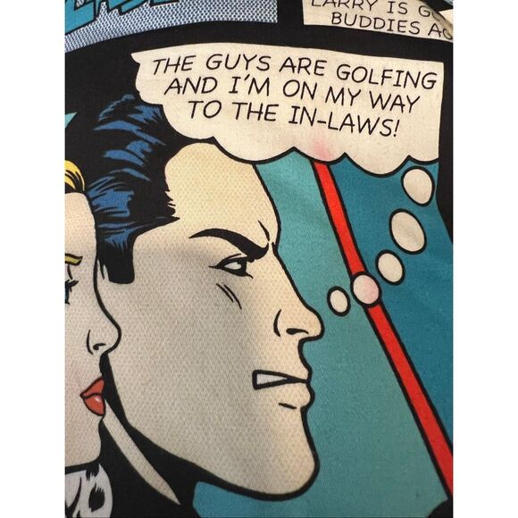 NWT Rare LoudMouth Ladies Comic Strip   Golf Skort “Shank” Sz12 - Picture 11 of 11